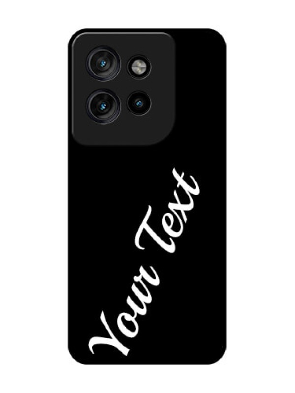 Custom Motorola Edge 50 Neo Custom Glass Phone CaseWith Your Name Design