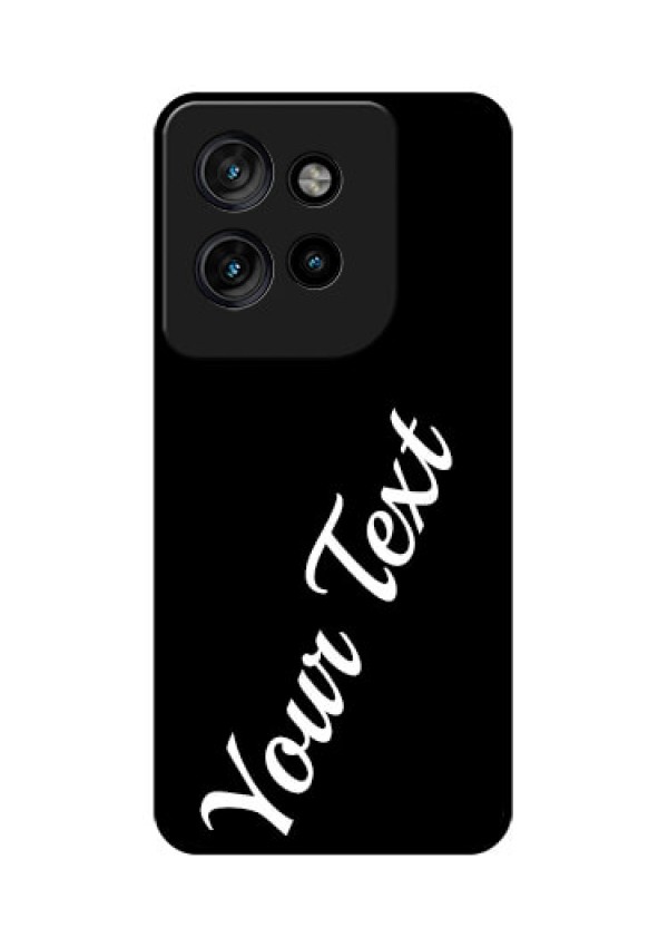 Motorola Edge 50 Neo Custom Glass Phone CaseWith Your Name Design