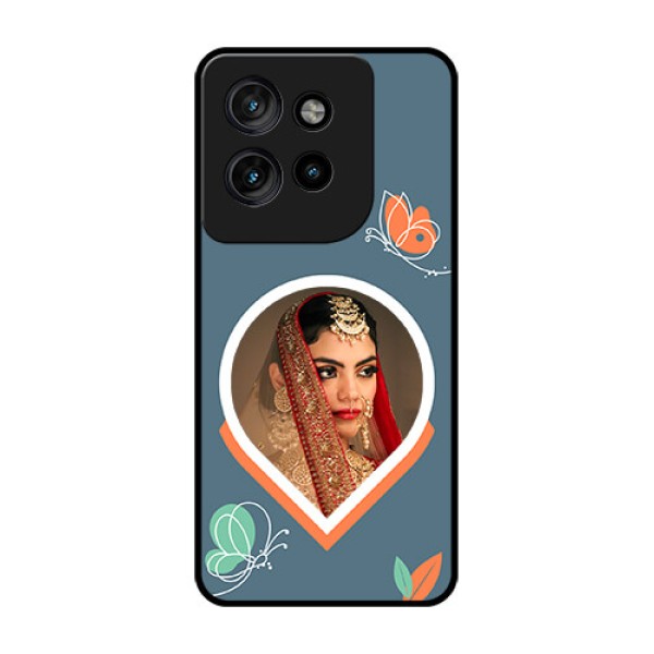 Motorola Edge 50 Neo Custom Glass Phone CaseDroplet Butterflies Design Motorola Edge 50 Neo Custom Glass Phone CaseDroplet Butterflies Design