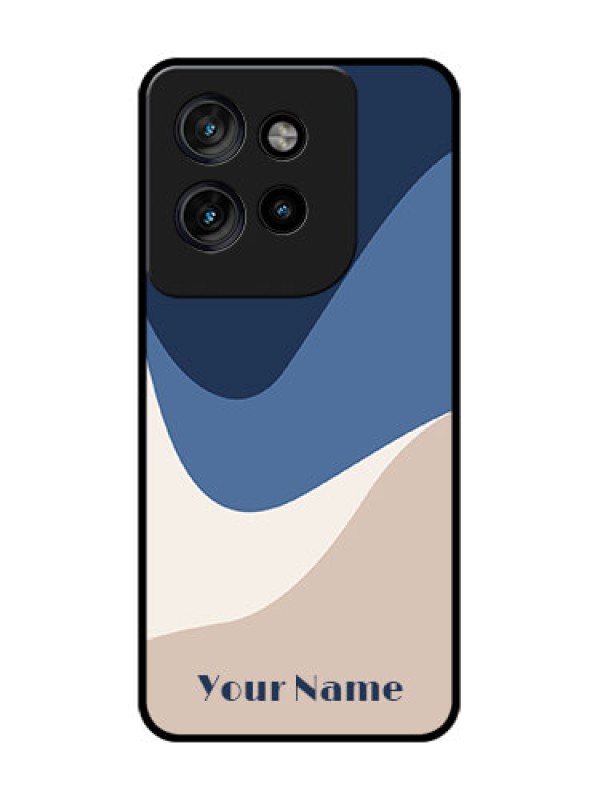 Custom Motorola Edge 50 Neo Custom Glass Phone CaseAbstract Drip Art Design