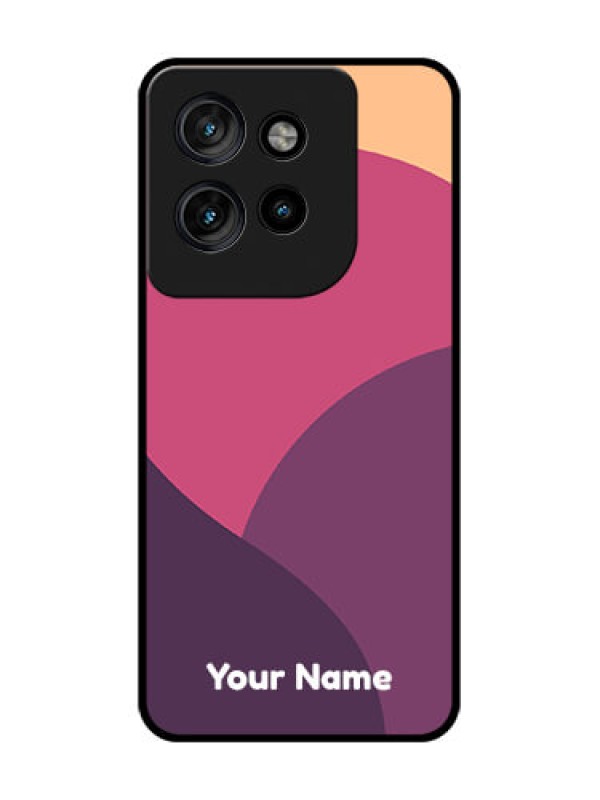 Custom Motorola Edge 50 Neo Custom Glass Phone CaseMixed Multi - Colour Abstract Art Design