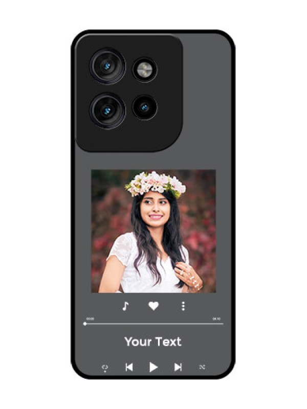 Custom Motorola Edge 50 Neo Custom Glass Phone CasePlay The Music Design