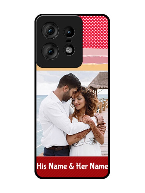 Custom Motorola Edge 50 Pro 5G Custom Glass Phone CasePremium Case Design