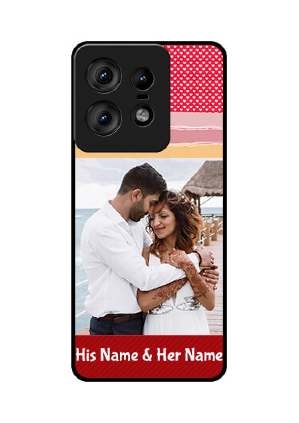 Motorola Edge 50 Pro 5G Custom Glass Phone CasePremium Case Design