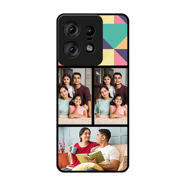 Motorola Edge 50 Pro 5G Custom Glass Phone CaseBulk Pic Upload Design