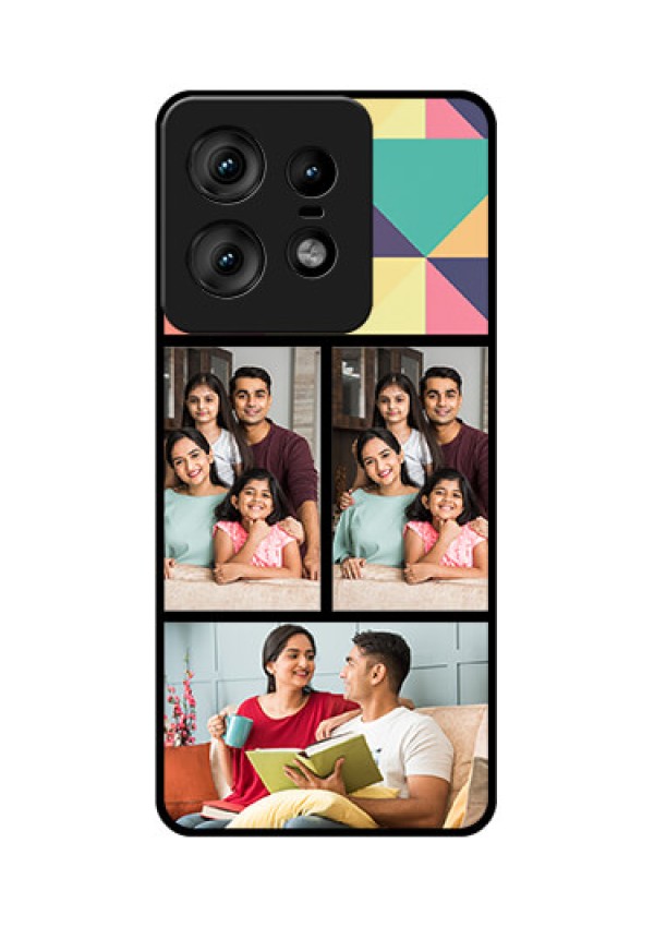 Motorola Edge 50 Pro 5G Custom Glass Phone CaseBulk Pic Upload Design