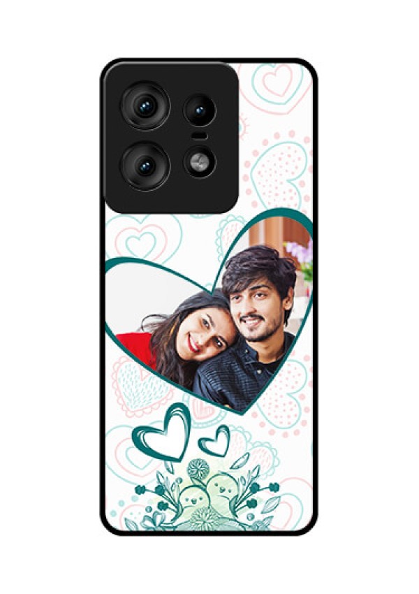 Motorola Edge 50 Pro 5G Custom Glass Phone CasePremium Couple Design