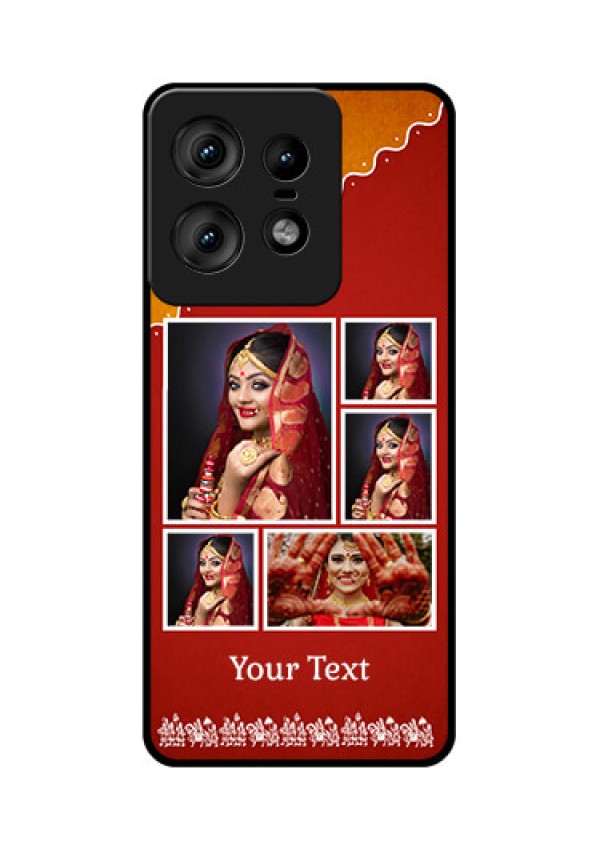 Motorola Edge 50 Pro 5G Custom Glass Phone CaseWedding Pic Upload Design