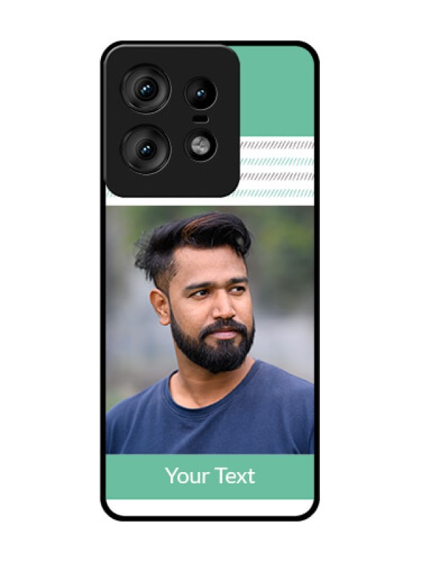 Custom Motorola Edge 50 Pro 5G Custom Glass Phone CasePremium Cases For Girls