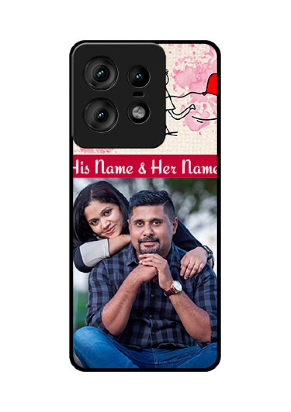 Motorola Edge 50 Pro 5G Custom Glass Phone CaseYou And Me Case Design