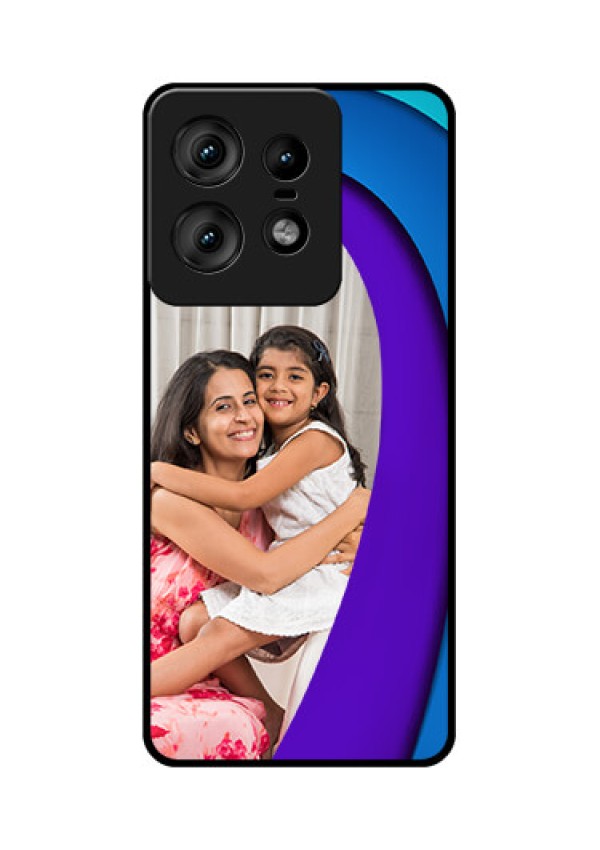 Motorola Edge 50 Pro 5G Custom Glass Phone CaseSimple Pattern Design