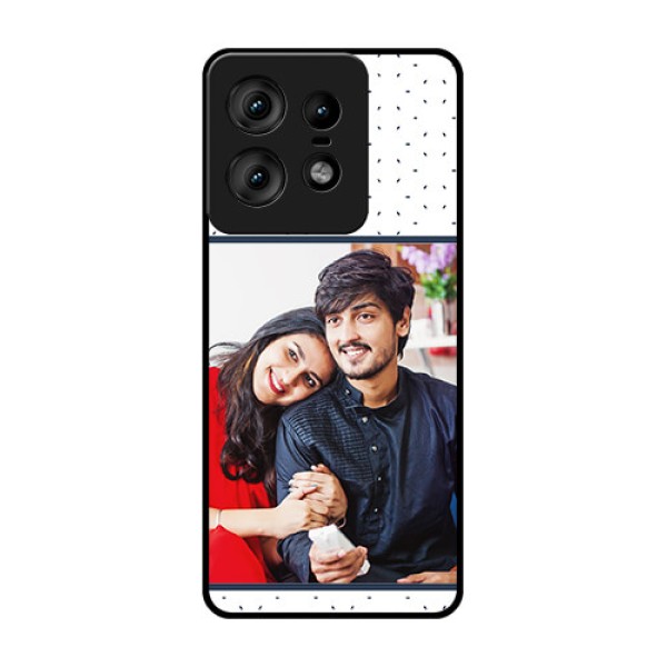 Motorola Edge 50 Pro 5G Custom Glass Phone CasePremium Dot Design