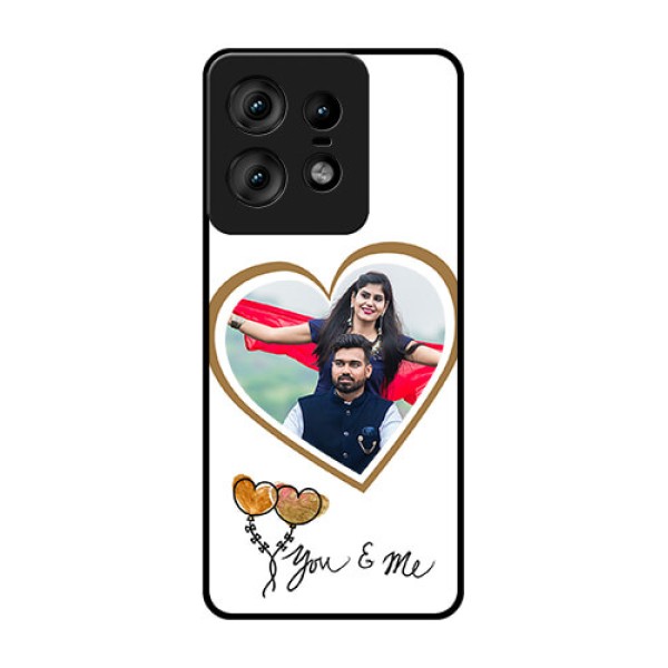 Motorola Edge 50 Pro 5G Custom Glass Phone CaseYou and Me Design