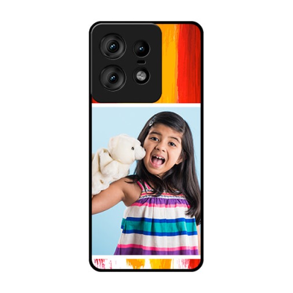 Motorola Edge 50 Pro 5G Custom Glass Phone CaseMulti Color Design