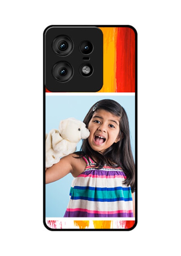 Motorola Edge 50 Pro 5G Custom Glass Phone CaseMulti Color Design