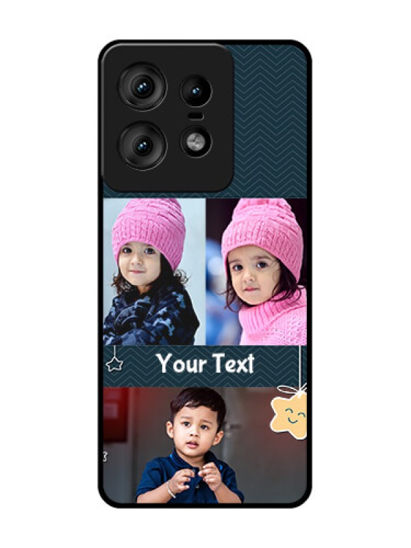 Custom Motorola Edge 50 Pro 5G Custom Glass Phone CaseHanging Stars Design