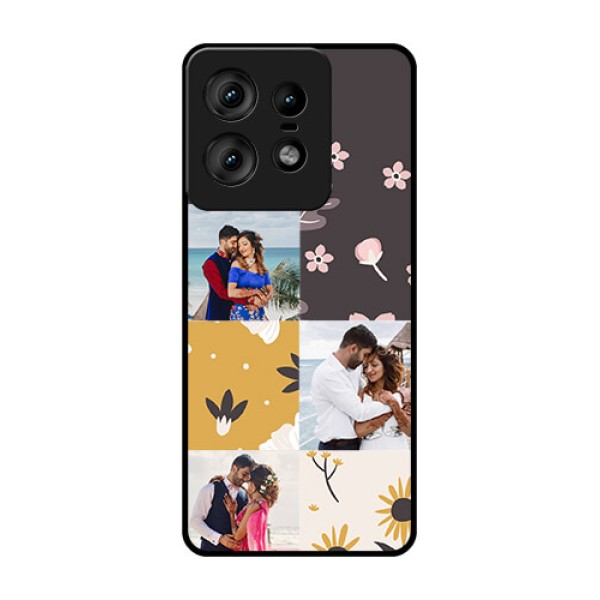 Motorola Edge 50 Pro 5G Custom Glass Phone Case3 Images With Floral Design Motorola Edge 50 Pro 5G Custom Glass Phone Case3 Images With Floral Design