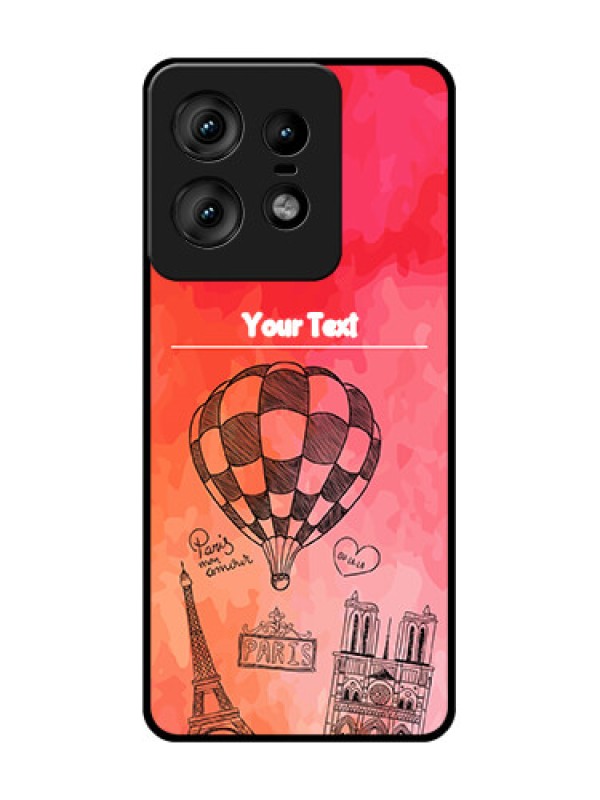 Custom Motorola Edge 50 Pro 5G Custom Glass Phone CaseParis Theme Design