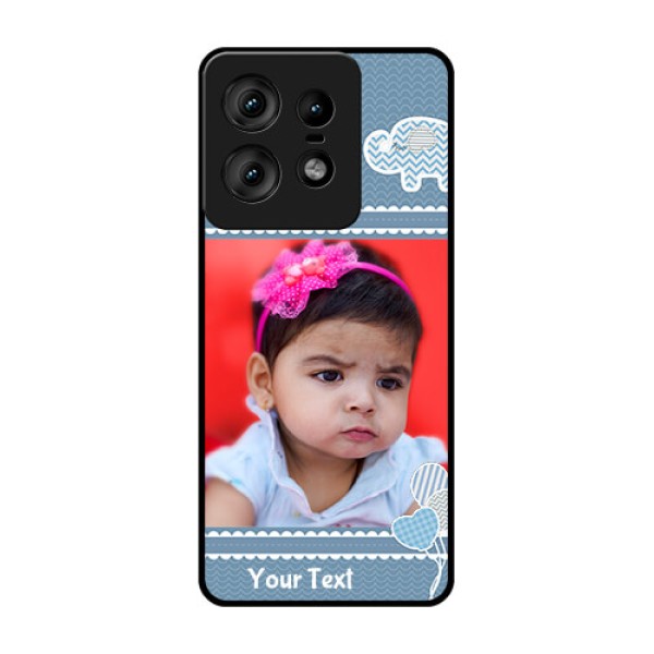 Motorola Edge 50 Pro 5G Custom Glass Phone CaseWith Kids Pattern Design Motorola Edge 50 Pro 5G Custom Glass Phone CaseWith Kids Pattern Design