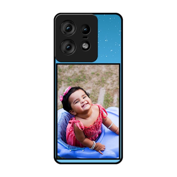 Motorola Edge 50 Pro 5G Custom Glass Phone CaseWave Pattern Colorful Design