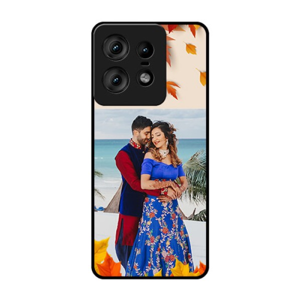 Motorola Edge 50 Pro 5G Custom Glass Phone CaseAutumn Maple Leaves Design Motorola Edge 50 Pro 5G Custom Glass Phone CaseAutumn Maple Leaves Design
