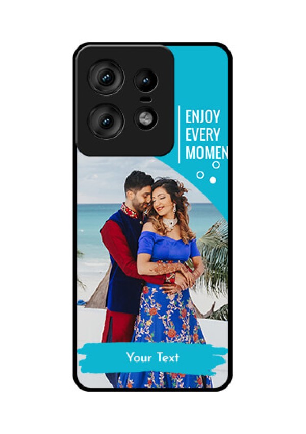 Motorola Edge 50 Pro 5G Custom Glass Phone CaseHappy Moment Design