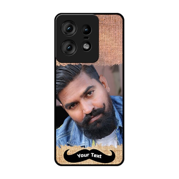 Motorola Edge 50 Pro 5G Custom Glass Phone CaseWith Texture Design