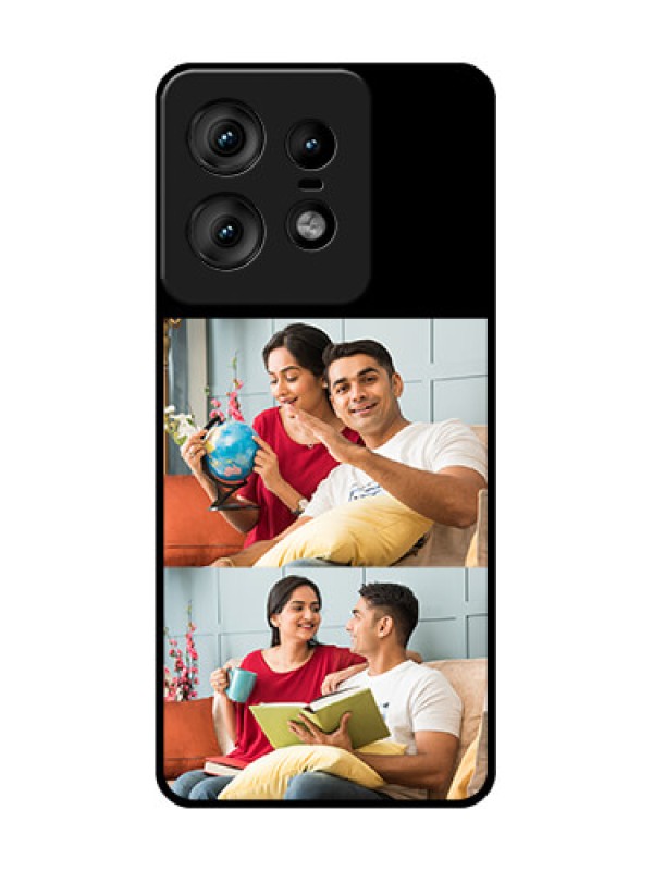 Custom Motorola Edge 50 Pro 5G Custom Glass Phone Case2 Images Design