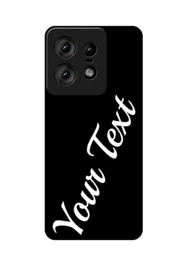 Motorola Edge 50 Pro 5G Custom Glass Phone CaseWith Your Name Design