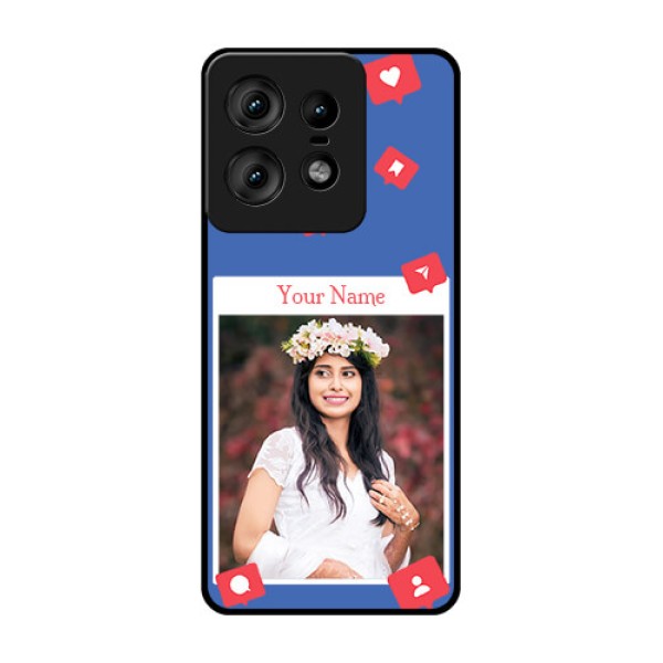 Motorola Edge 50 Pro 5G Custom Glass Phone CaseLike Share And Comment Design
