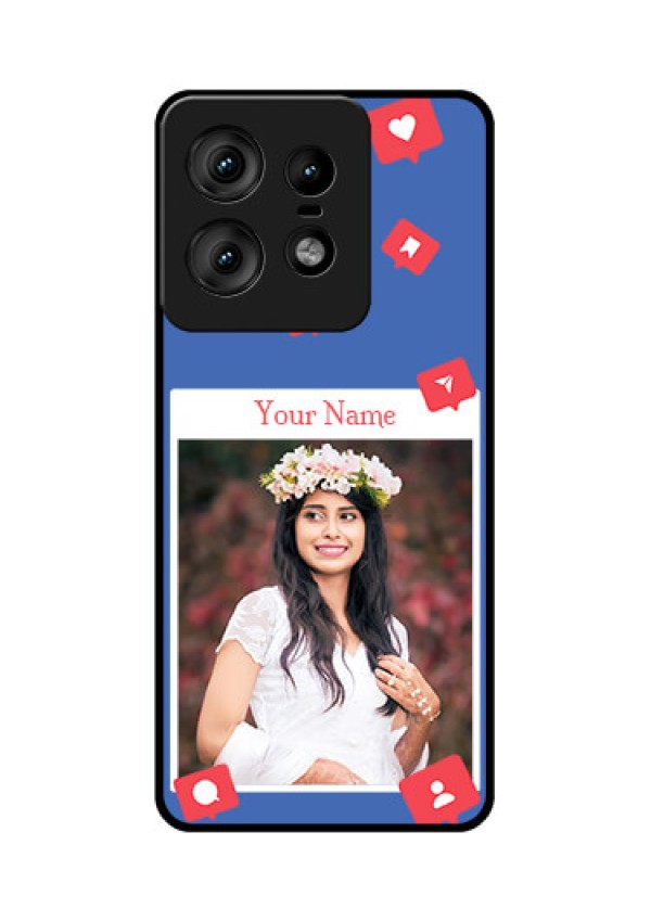 Motorola Edge 50 Pro 5G Custom Glass Phone CaseLike Share And Comment Design