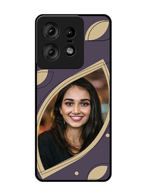 Custom Motorola Edge 50 Pro 5G Custom Glass Phone CaseFalling Leaf Design