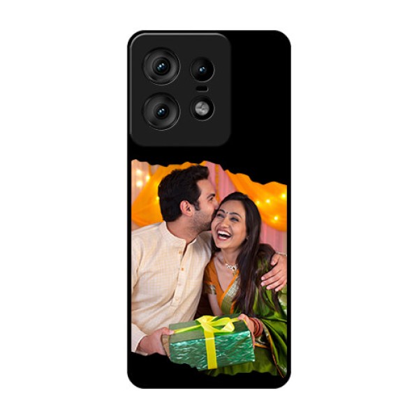 Motorola Edge 50 Pro 5G Custom Glass Phone CaseTear - Off Design