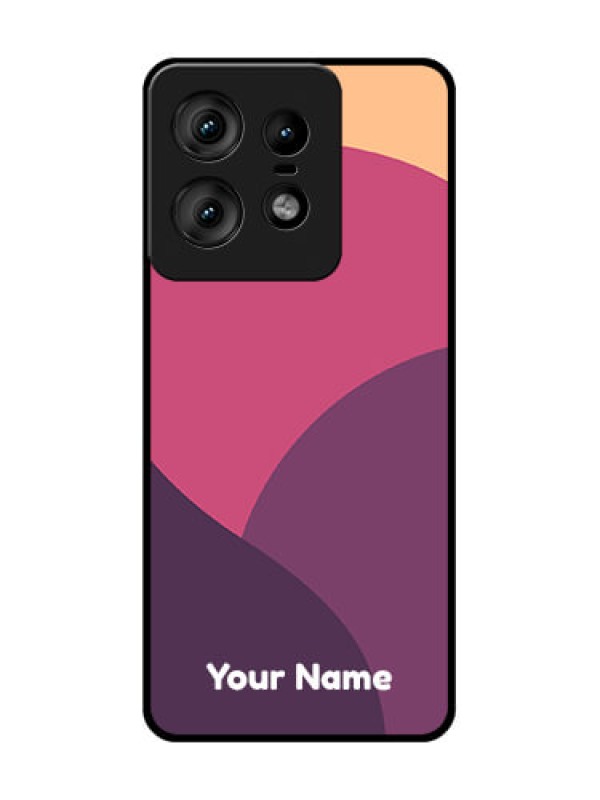 Custom Motorola Edge 50 Pro 5G Custom Glass Phone CaseMixed Multi - Colour Abstract Art Design