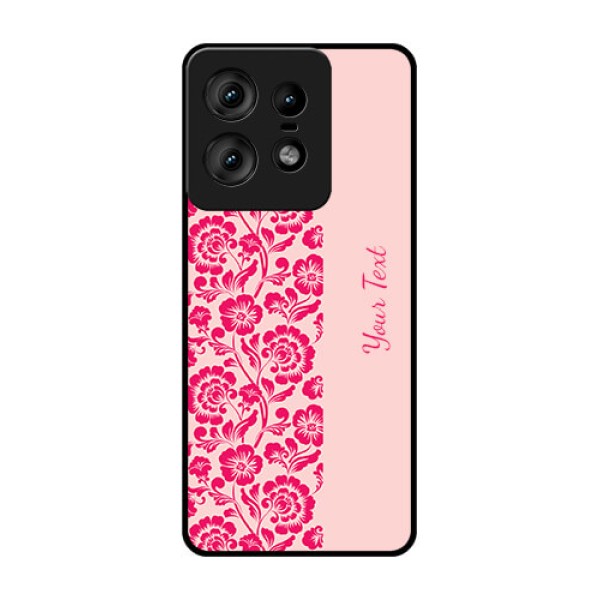 Motorola Edge 50 Pro 5G Custom Glass Phone CaseAttractive Floral Pattern Design Motorola Edge 50 Pro 5G Custom Glass Phone CaseAttractive Floral Pattern Design