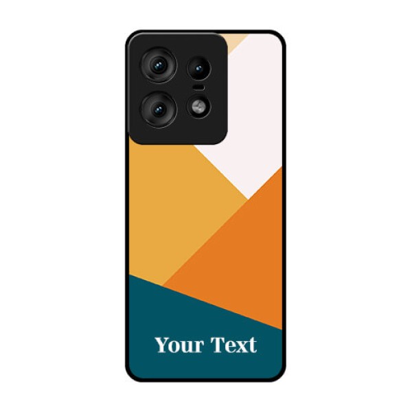 Motorola Edge 50 Pro 5G Custom Glass Phone CaseStacked Multi - Colour Design Motorola Edge 50 Pro 5G Custom Glass Phone CaseStacked Multi - Colour Design