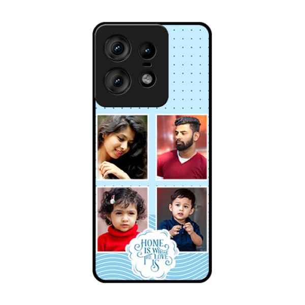 Motorola Edge 50 Pro 5G Custom Glass Phone CaseCute Love Quote With 4 Pic Upload Design Motorola Edge 50 Pro 5G Custom Glass Phone CaseCute Love Quote With 4 Pic Upload Design