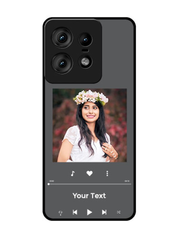 Custom Motorola Edge 50 Pro 5G Custom Glass Phone CasePlay The Music Design