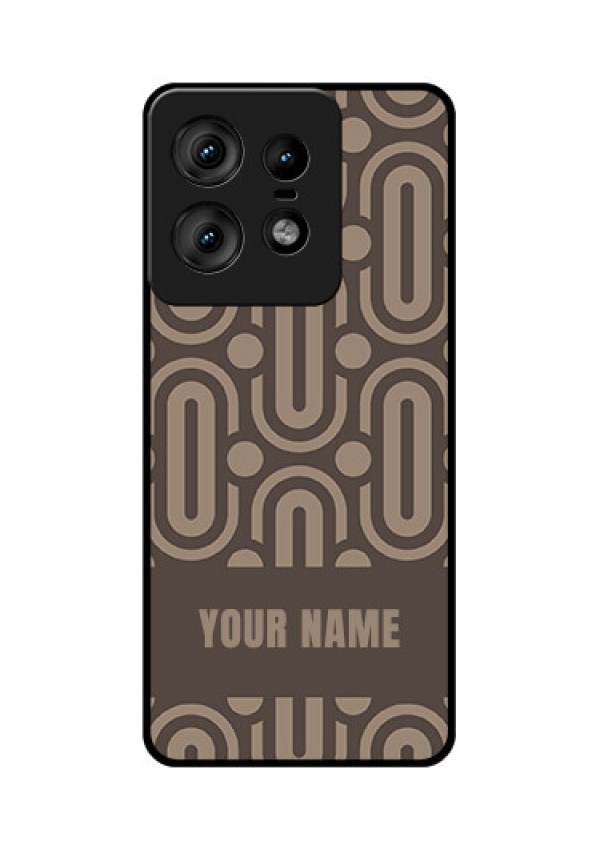 Motorola Edge 50 Pro 5G Custom Glass Phone CaseCaptivating Zero Pattern Design
