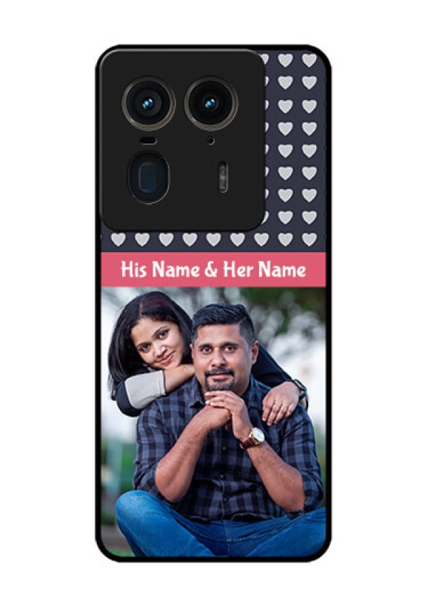 Motorola Edge 50 Ultra 5G Custom Glass Phone CaseLove Symbols Design