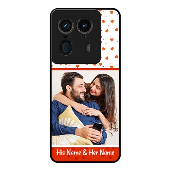 Motorola Edge 50 Ultra 5G Custom Glass Phone CaseOrange Love Symbol Design Motorola Edge 50 Ultra 5G Custom Glass Phone CaseOrange Love Symbol Design