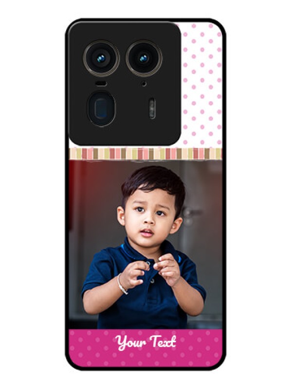 Custom Motorola Edge 50 Ultra 5G Custom Glass Phone CaseCute Girls Cover Design