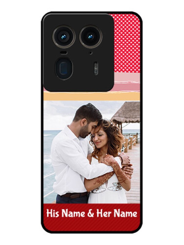 Custom Motorola Edge 50 Ultra 5G Custom Glass Phone CasePremium Case Design