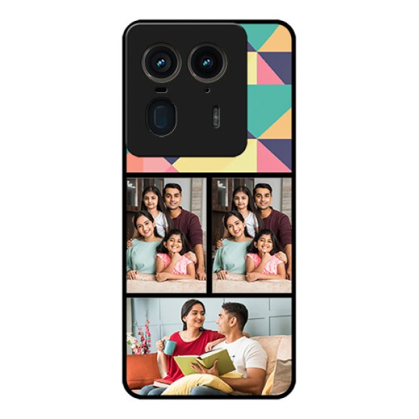 Motorola Edge 50 Ultra 5G Custom Glass Phone CaseBulk Pic Upload Design