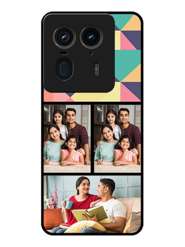 Custom Motorola Edge 50 Ultra 5G Custom Glass Phone CaseBulk Pic Upload Design