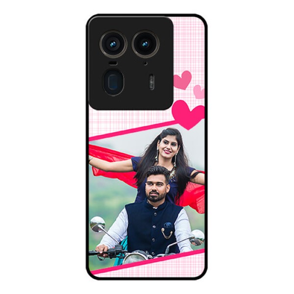 Motorola Edge 50 Ultra 5G Custom Glass Phone CaseLove Shape Heart Design Motorola Edge 50 Ultra 5G Custom Glass Phone CaseLove Shape Heart Design