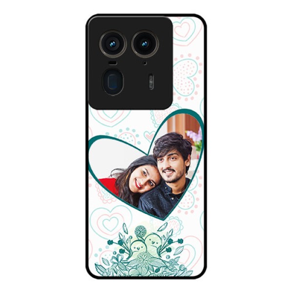Motorola Edge 50 Ultra 5G Custom Glass Phone CasePremium Couple Design