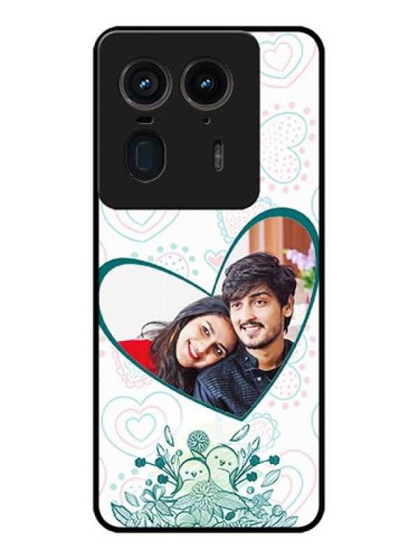 Custom Motorola Edge 50 Ultra 5G Custom Glass Phone CasePremium Couple Design