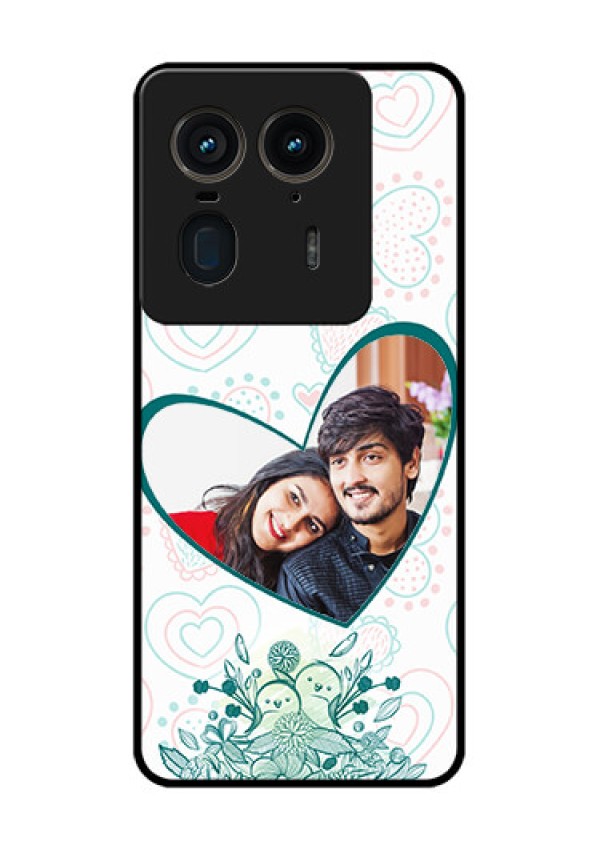 Motorola Edge 50 Ultra 5G Custom Glass Phone CasePremium Couple Design