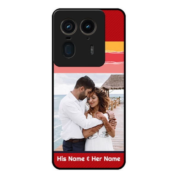 Motorola Edge 50 Ultra 5G Custom Glass Phone CaseColorful Case Design